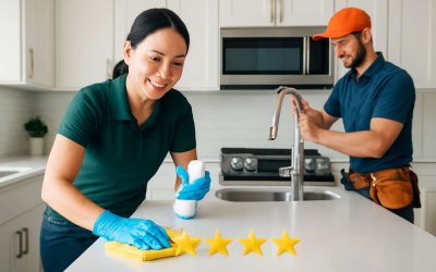 Experience top-quality home care with 5 star cleaning & handyman services for a spotless, hassle-free living space