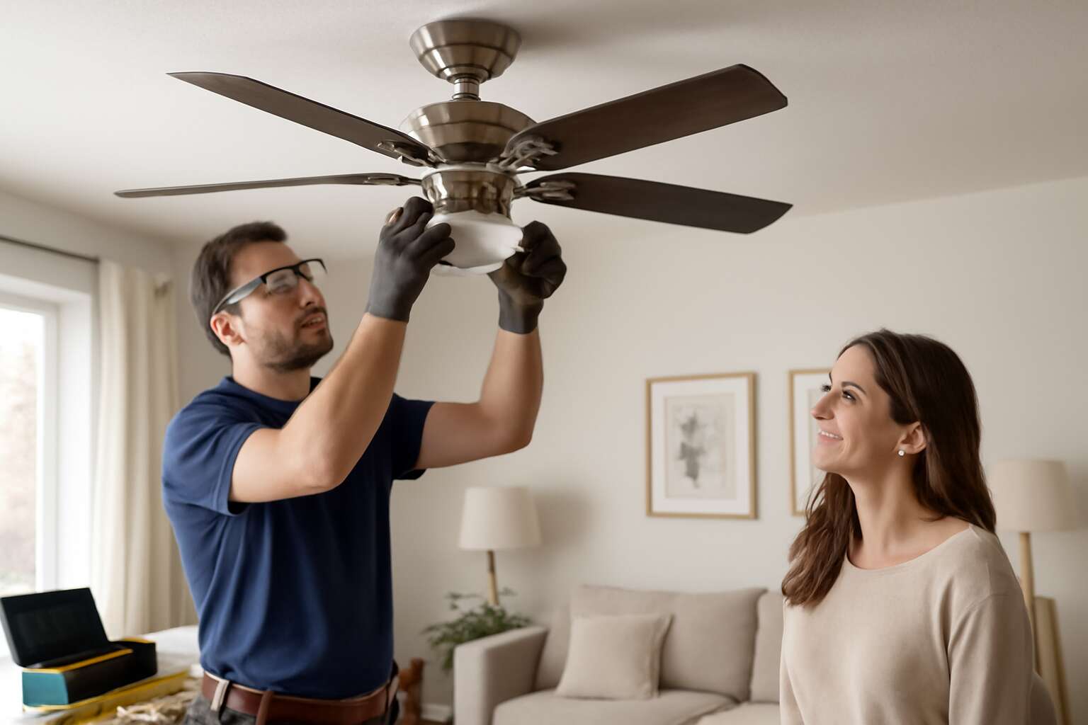 handyman to install ceiling fan
